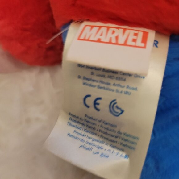 Marvel Comicd Captain America Bear Plush Build a Bear - Picture 3 of 15